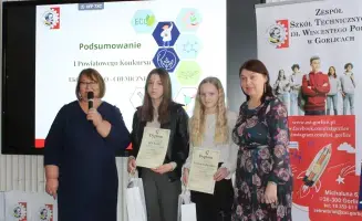 Laureaci powiatowego konkursu Ekologiczno- Chemicznego